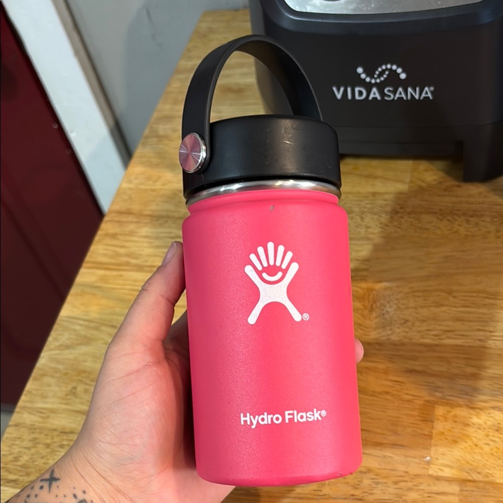 Hydro Flask Pink Water Bottle